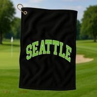 Seattle Golf Towel thumb 1