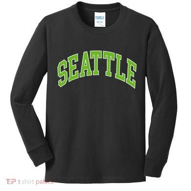 Seattle Kids Long Sleeve Shirt