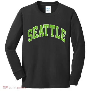 Seattle Kids Long Sleeve Shirt