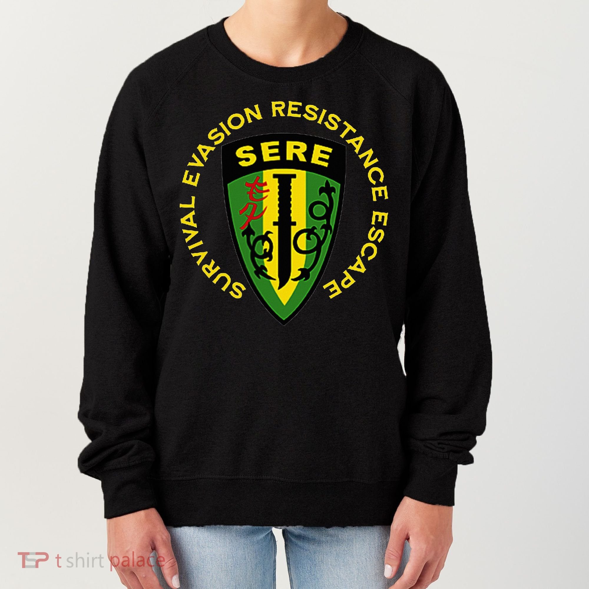 Sere Survival Evasion Resistance Escape School Women's Sweatshirt