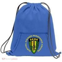 Sere Survival Evasion Resistance Escape School Sweatshirt Cinch Pack Bag thumb 0