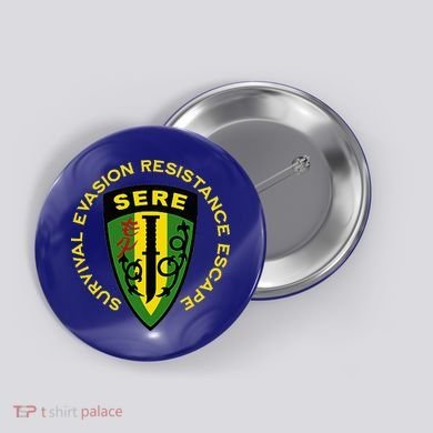 Sere Survival Evasion Resistance Escape School Button
