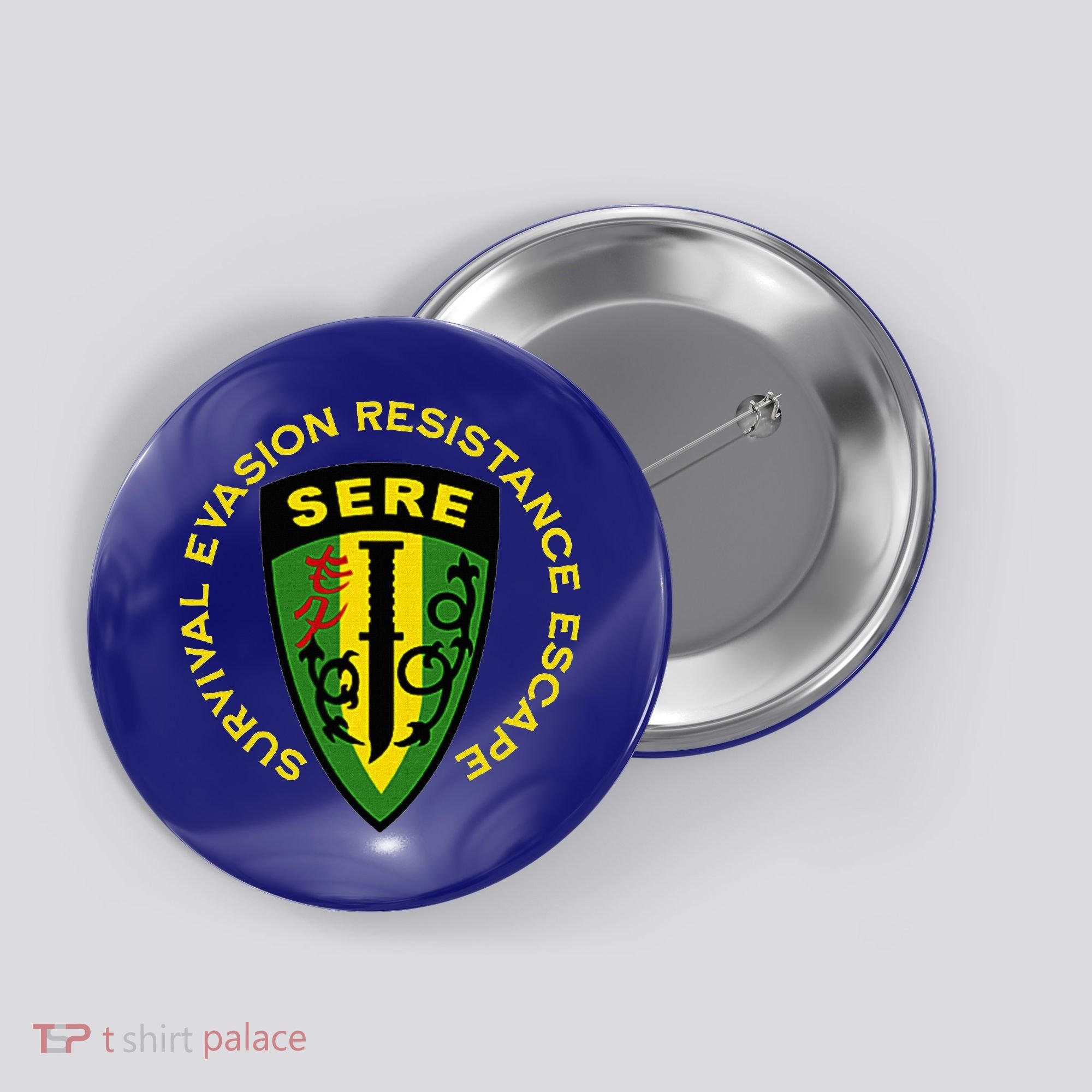 Sere Survival Evasion Resistance Escape School Button