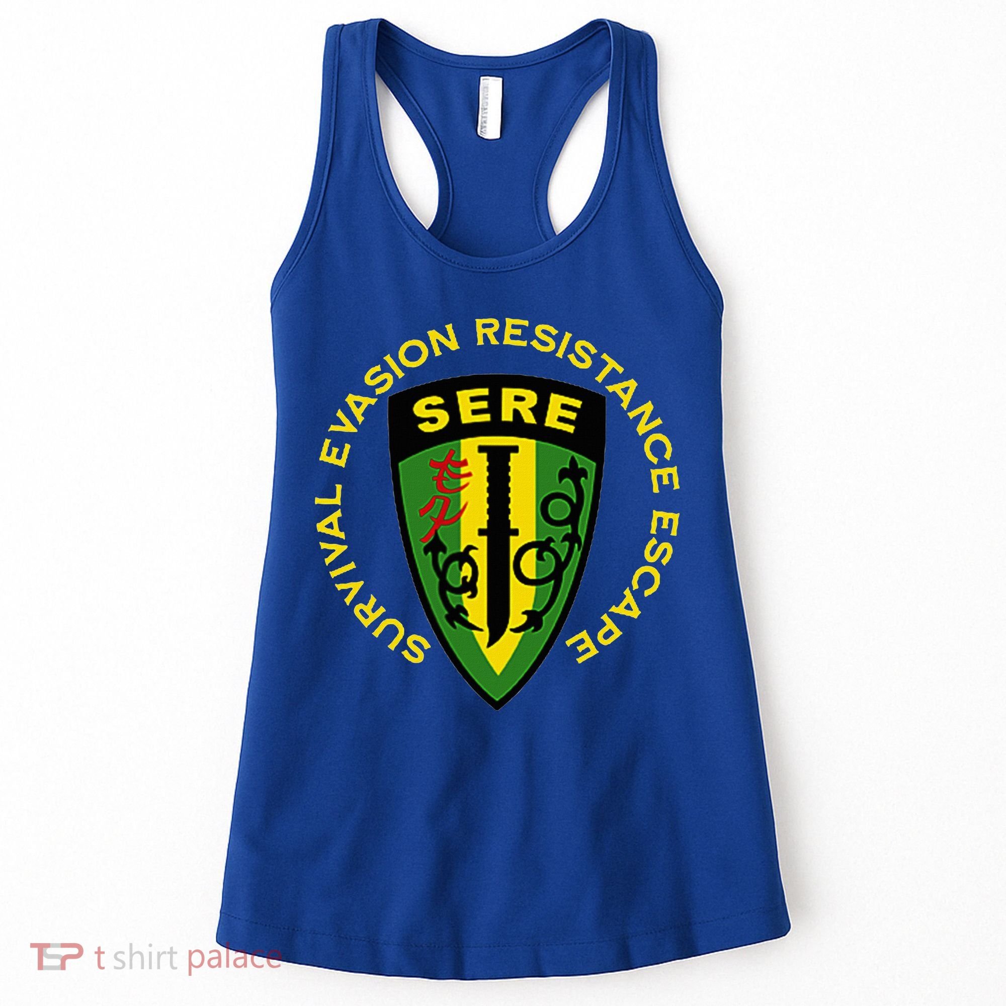 Sere Survival Evasion Resistance Escape School Women's Tank Top