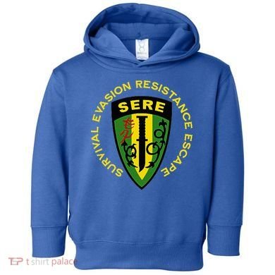 Sere Survival Evasion Resistance Escape School Toddler Hoodie