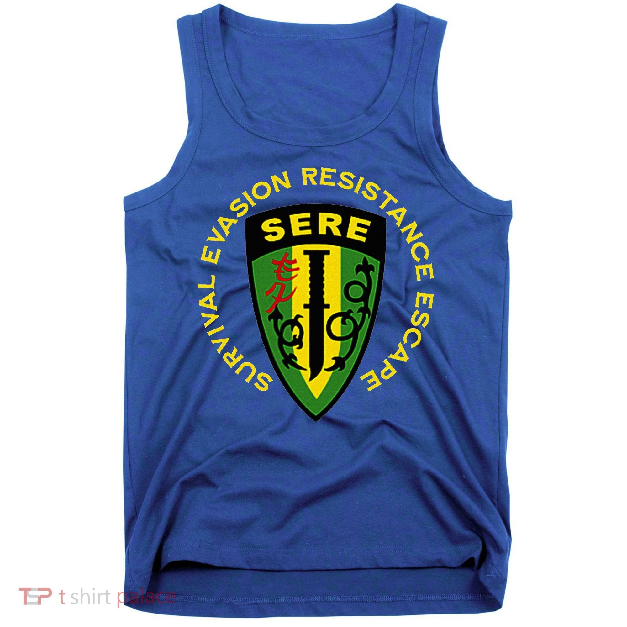 Sere Survival Evasion Resistance Escape School Tank Top