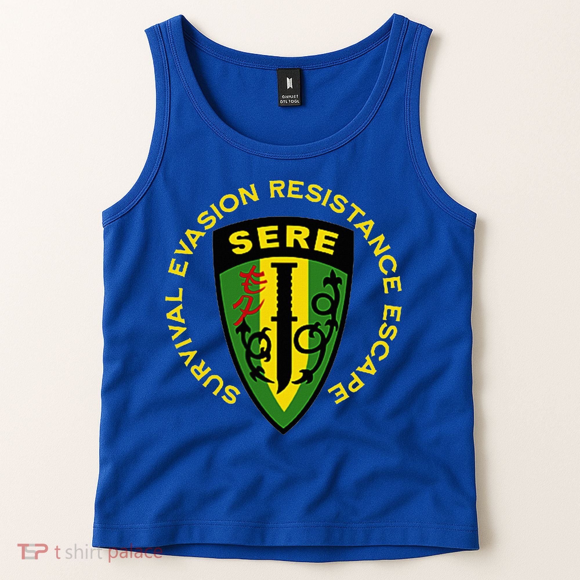 Sere Survival Evasion Resistance Escape School Tank Top
