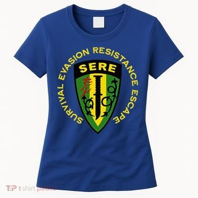 Sere Survival Evasion Resistance Escape School Women's T-Shirt
