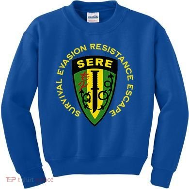 Sere Survival Evasion Resistance Escape School Kids Sweatshirt