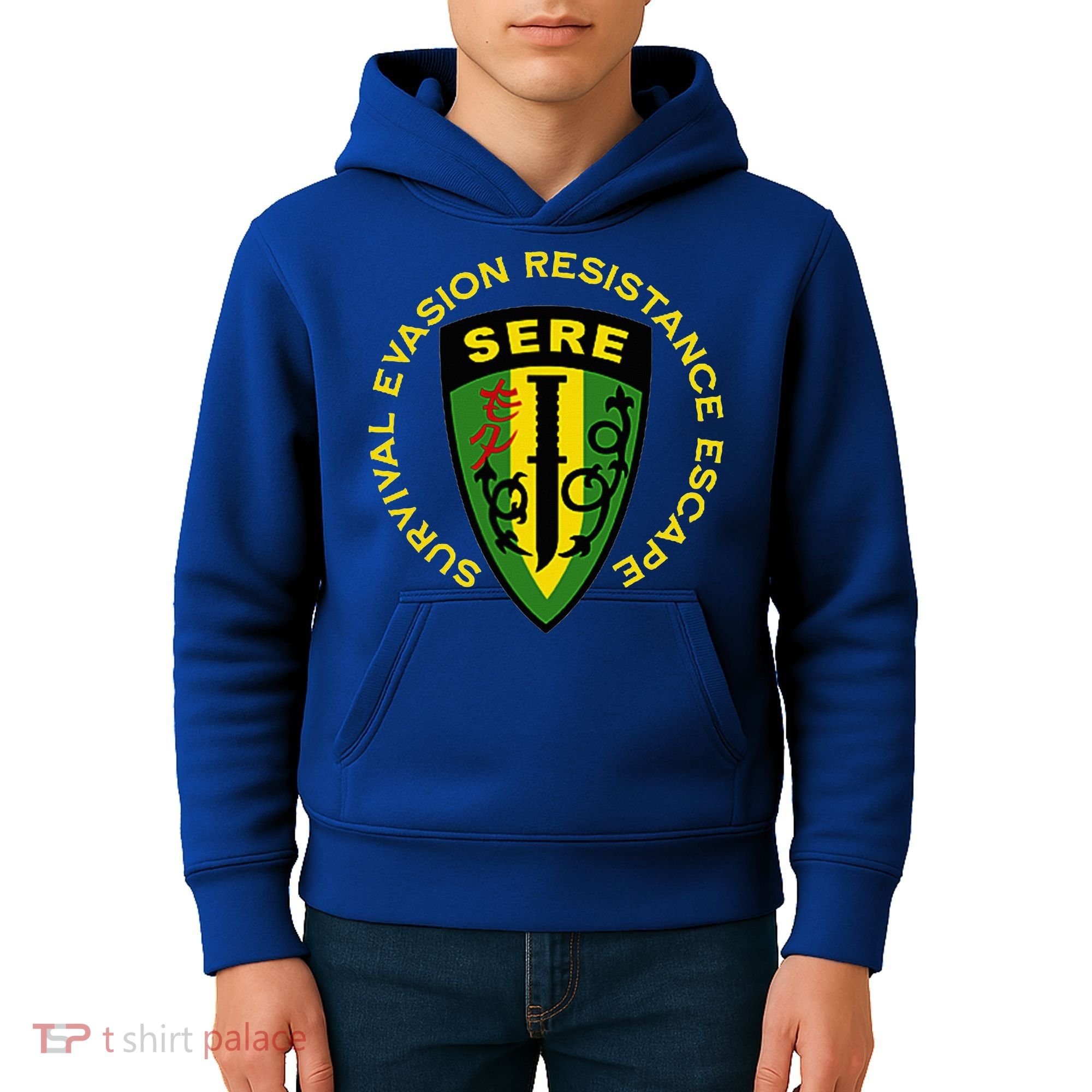Sere Survival Evasion Resistance Escape School Kids Hoodie