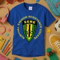Sere Survival Evasion Resistance Escape School Kids T-Shirt thumb 3