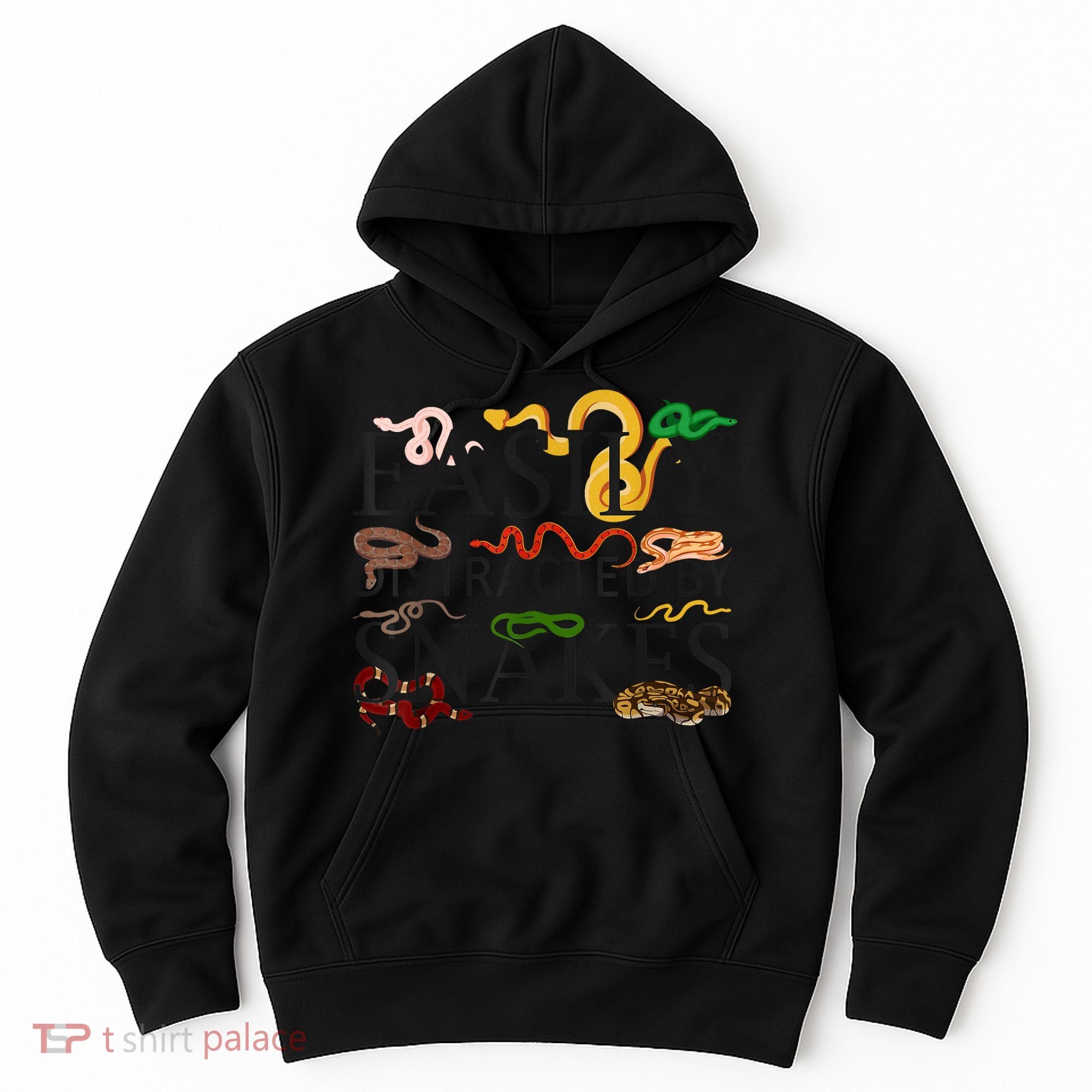 Snake Serpent Easily Distracted By Snakes Hoodie