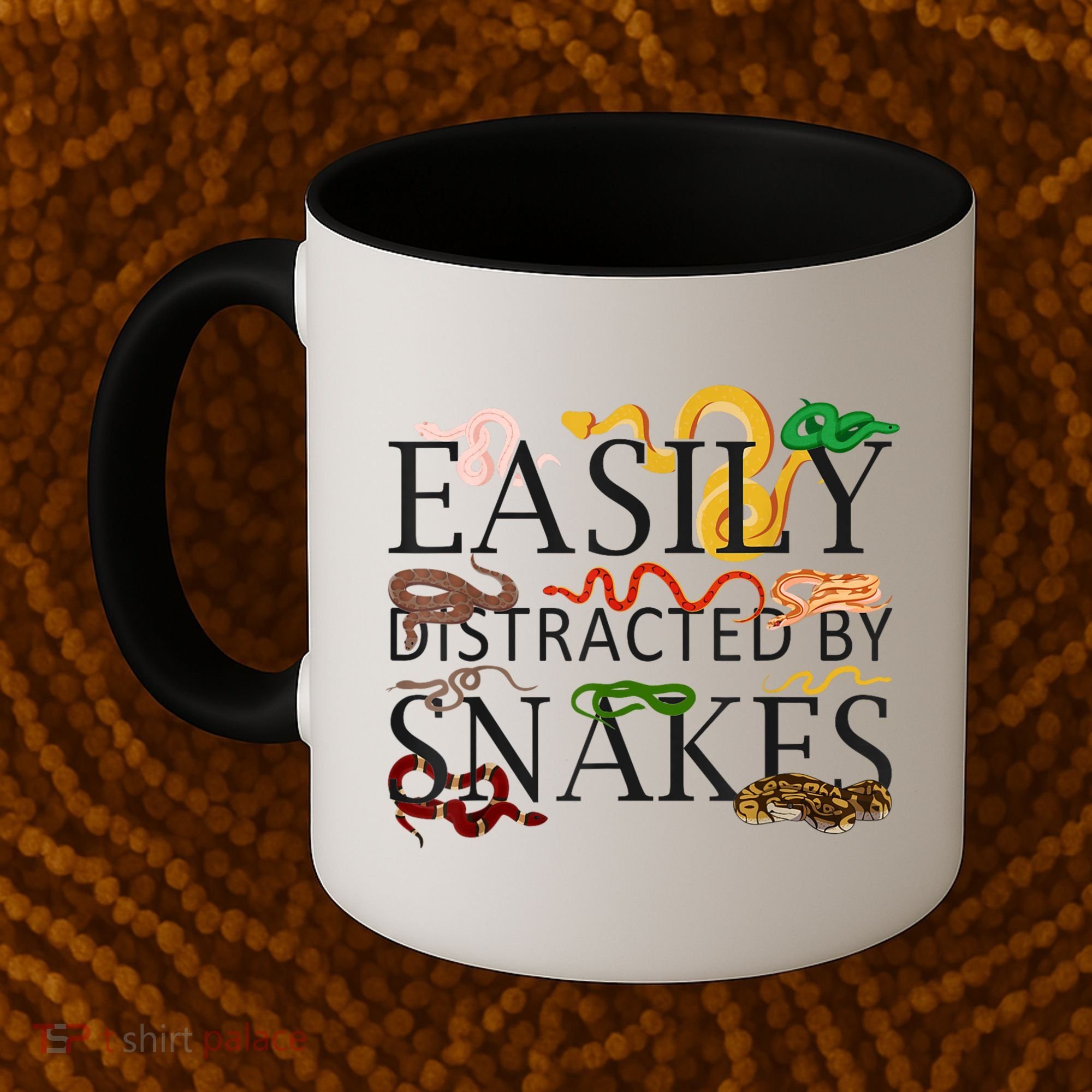 Snake Serpent Easily Distracted By Snakes Coffee Mug