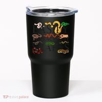 Snake Serpent Easily Distracted By Snakes Tumbler thumb 0