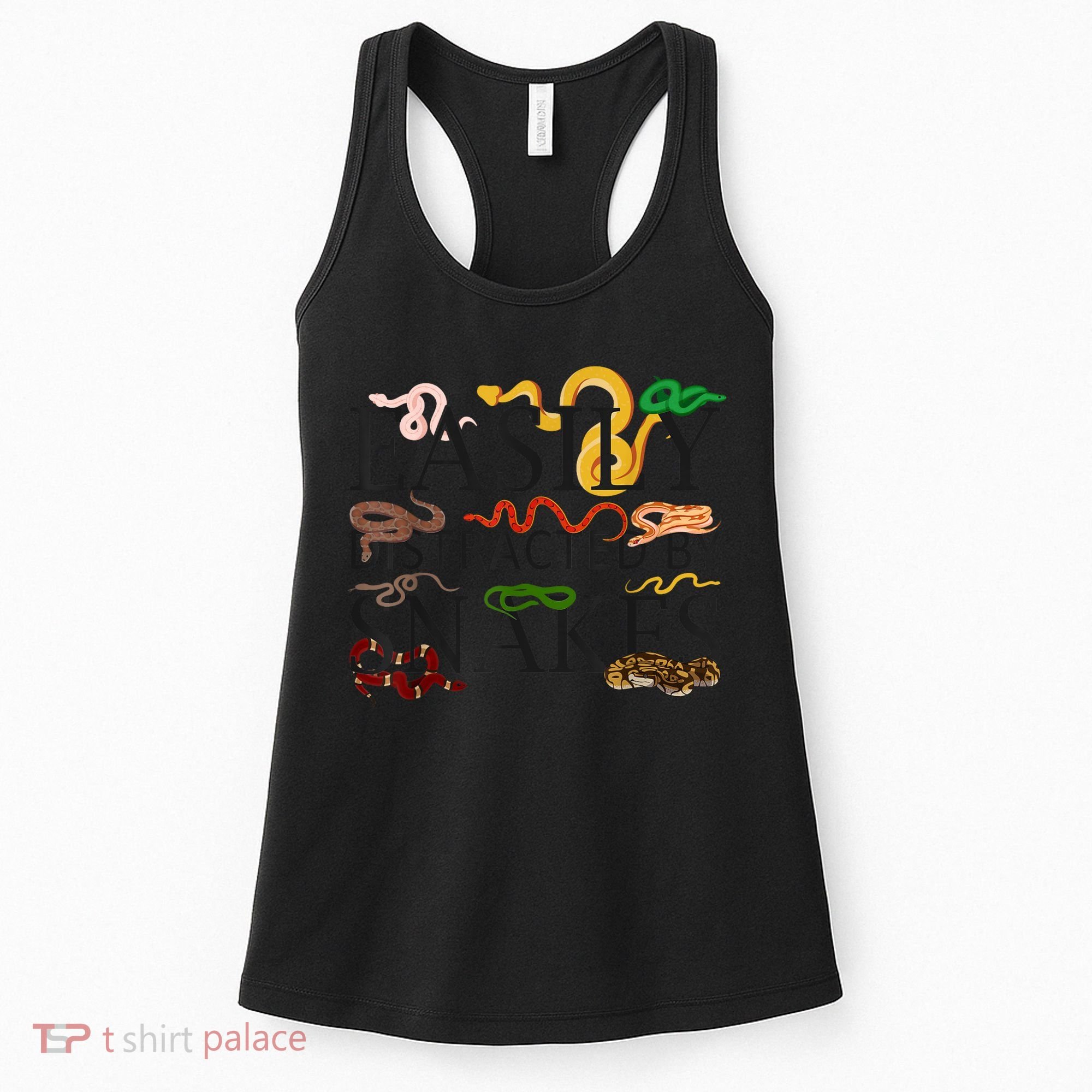 Snake Serpent Easily Distracted By Snakes Women's Tank Top