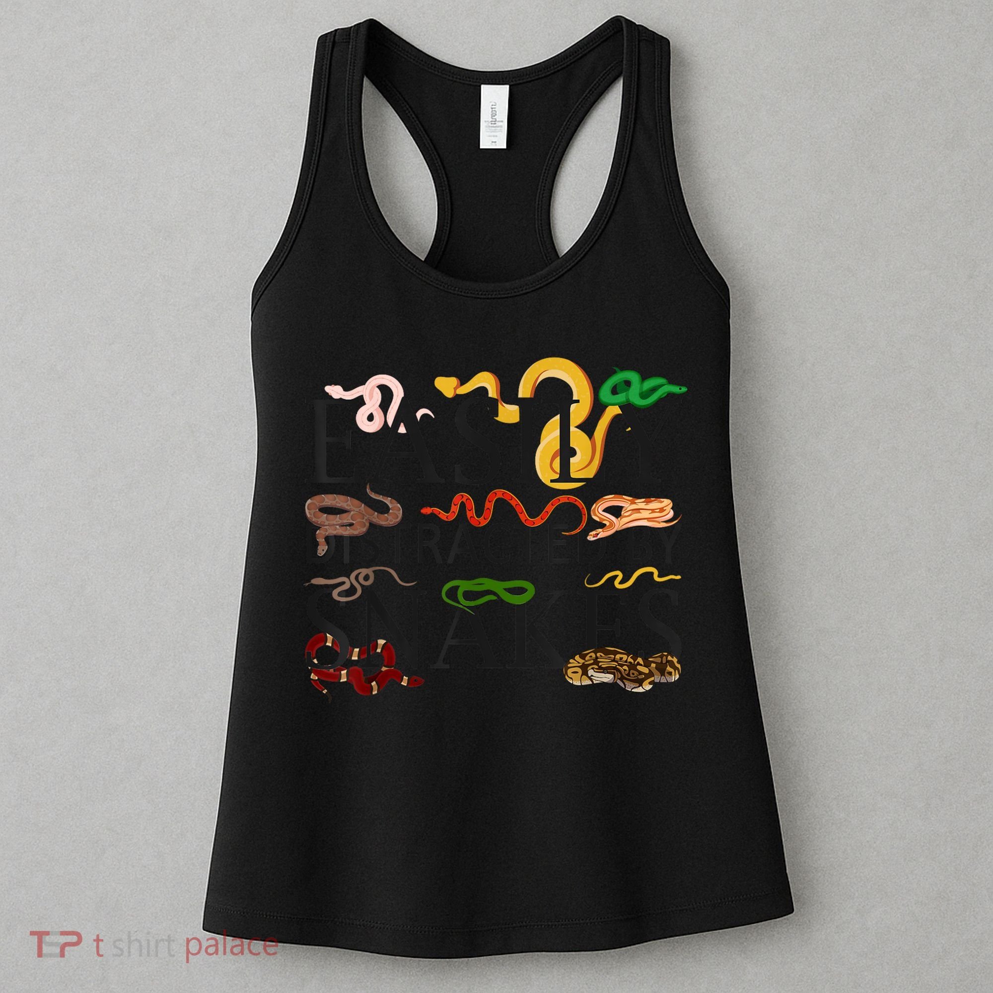 Snake Serpent Easily Distracted By Snakes Women's Tank Top