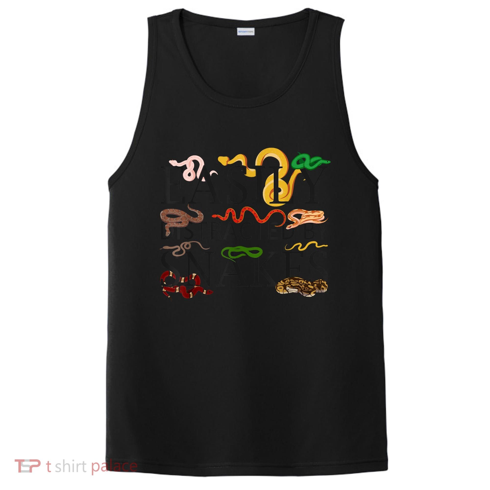 Snake Serpent Easily Distracted By Snakes PosiCharge Competitor Tank