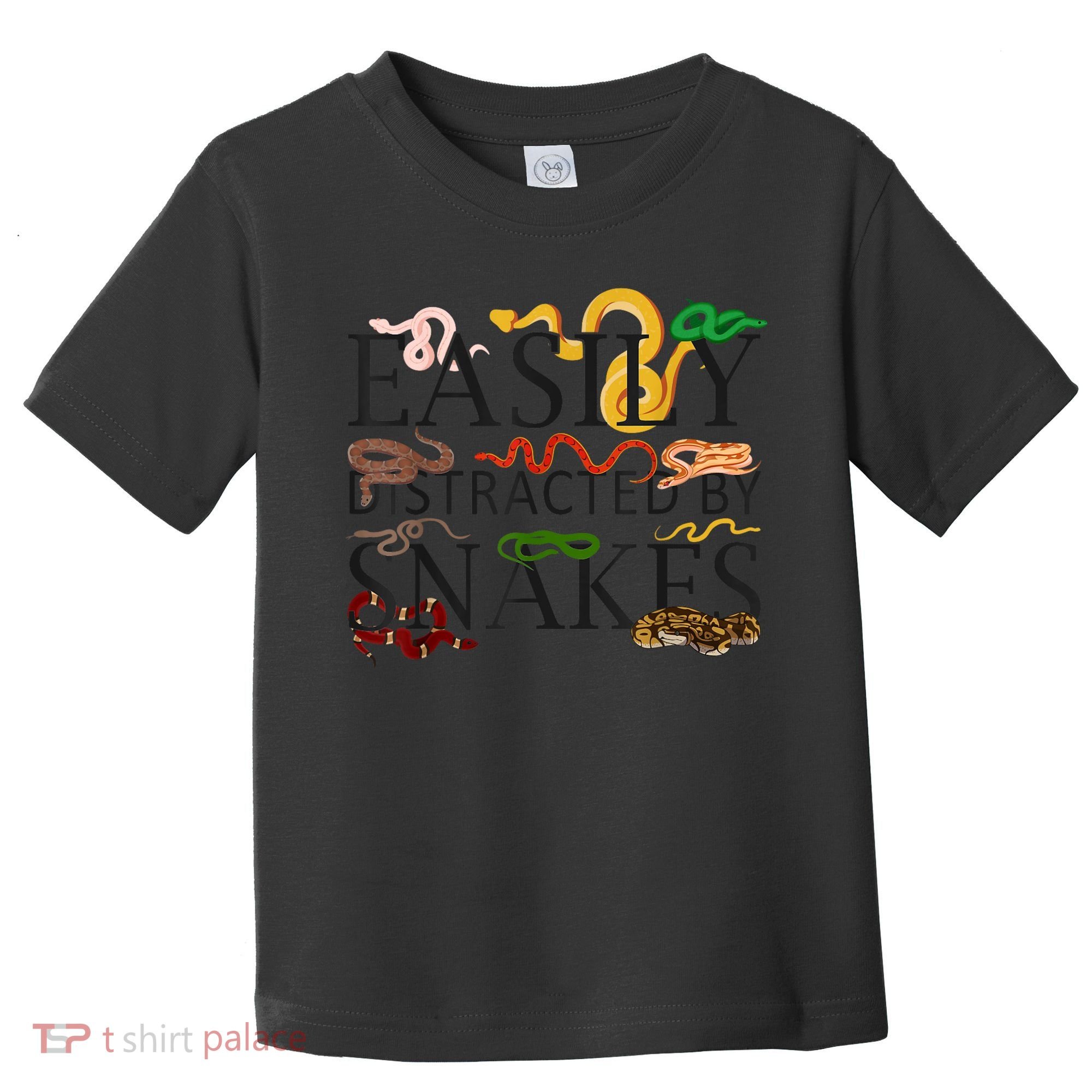 Snake Serpent Easily Distracted By Snakes Toddler T-Shirt