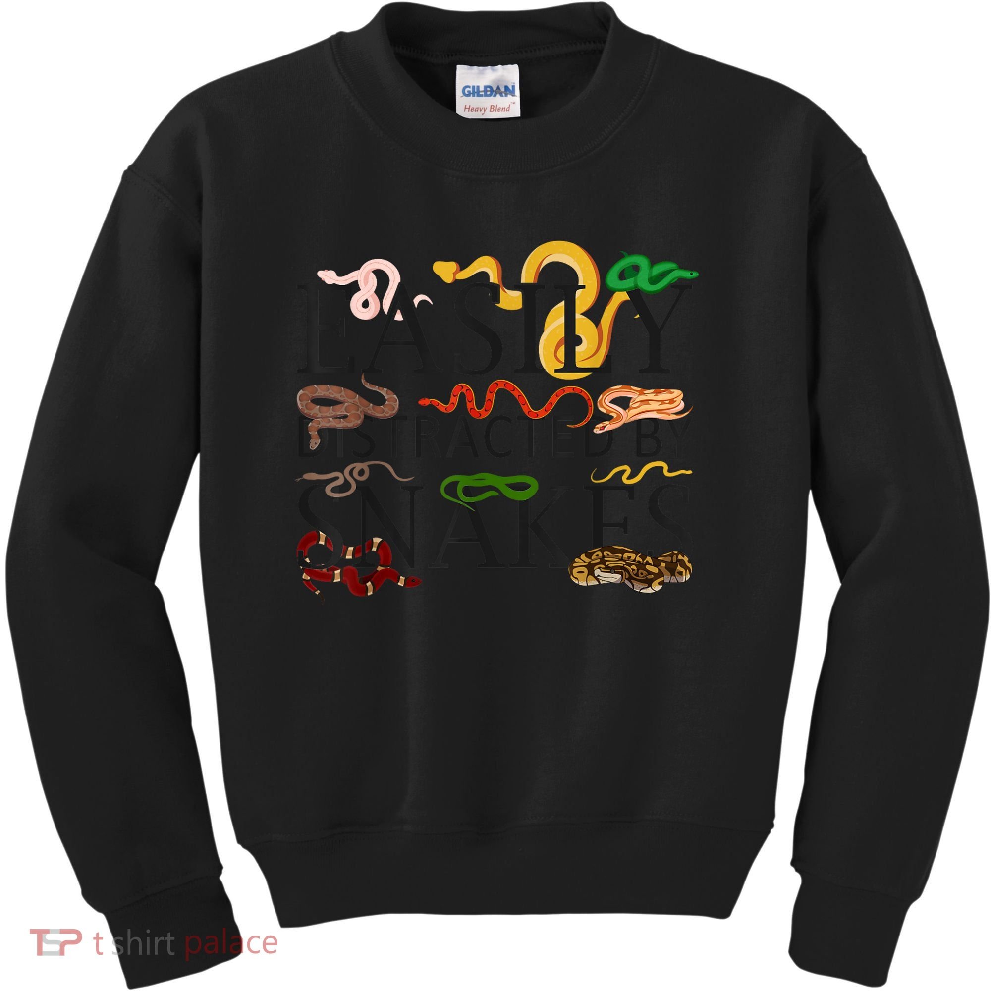 Snake Serpent Easily Distracted By Snakes Kids Sweatshirt