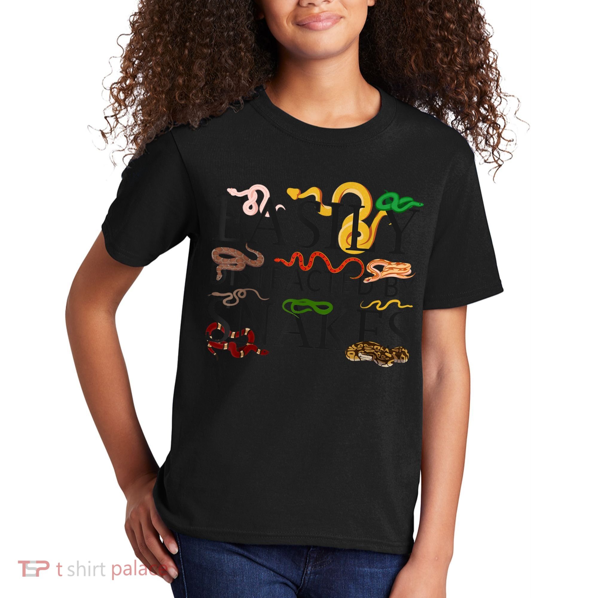 Snake Serpent Easily Distracted By Snakes Kids T-Shirt