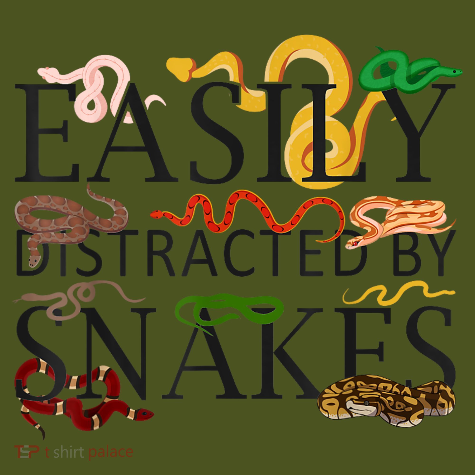 Snake Serpent Easily Distracted By Snakes Mousepad