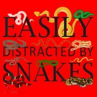 Snake Serpent Easily Distracted By Snakes Santa Hat thumb 1