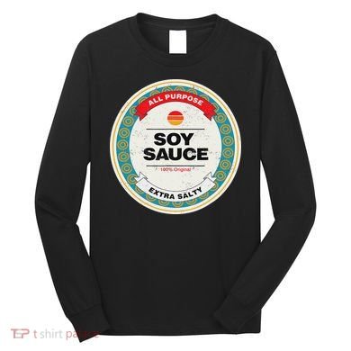 Soy Sauce Easy Halloween Costume Matching Group Couples Long Sleeve Shirt