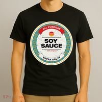 Soy Sauce Easy Halloween Costume Matching Group Couples T-Shirt thumb 3