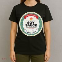 Soy Sauce Easy Halloween Costume Matching Group Couples T-Shirt thumb 4