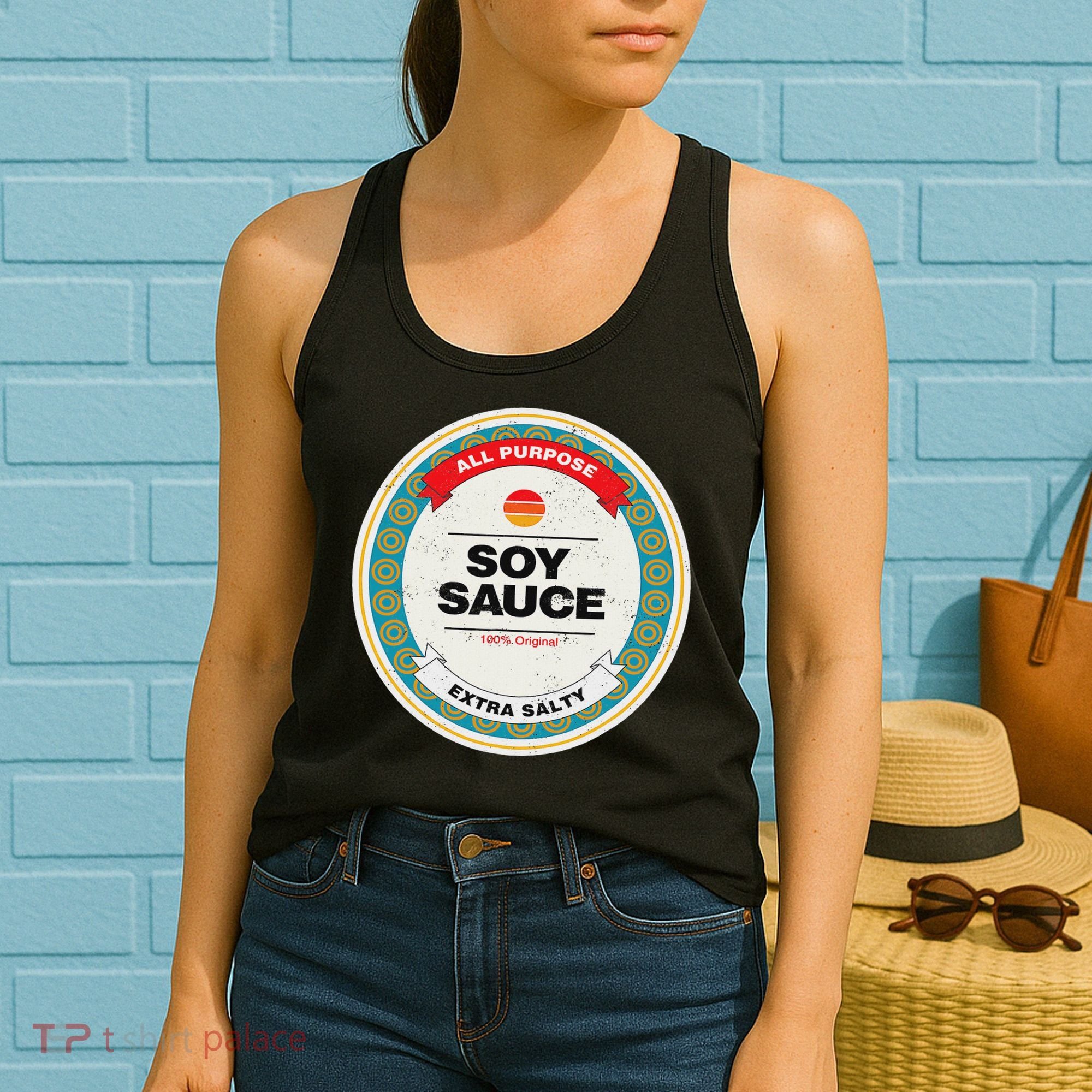 Soy Sauce Easy Halloween Costume Matching Group Couples Women's Tank Top