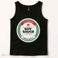 Soy Sauce Easy Halloween Costume Matching Group Couples Tank Top thumb 2