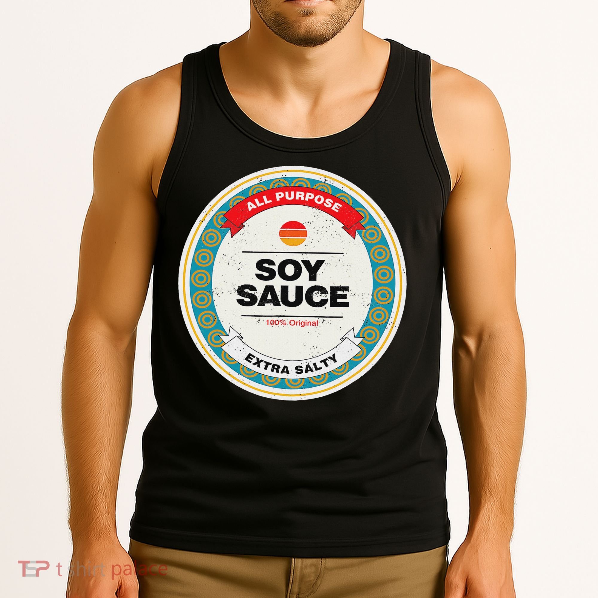 Soy Sauce Easy Halloween Costume Matching Group Couples Tank Top