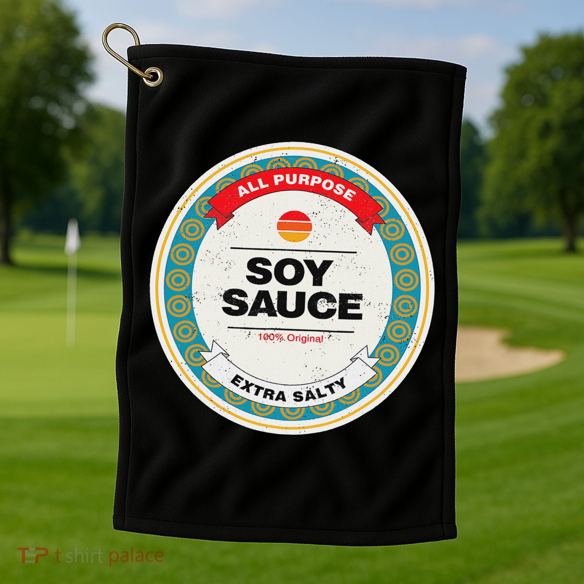 Soy Sauce Easy Halloween Costume Matching Group Couples Golf Towel