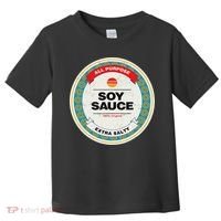 Soy Sauce Easy Halloween Costume Matching Group Couples Toddler T-Shirt thumb 0