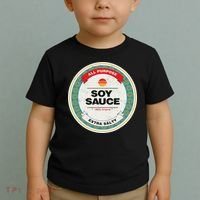Soy Sauce Easy Halloween Costume Matching Group Couples Toddler T-Shirt thumb 2