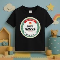 Soy Sauce Easy Halloween Costume Matching Group Couples Toddler T-Shirt thumb 3