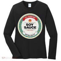 Soy Sauce Easy Halloween Costume Matching Group Couples Women's Long Sleeve Shirt thumb 0
