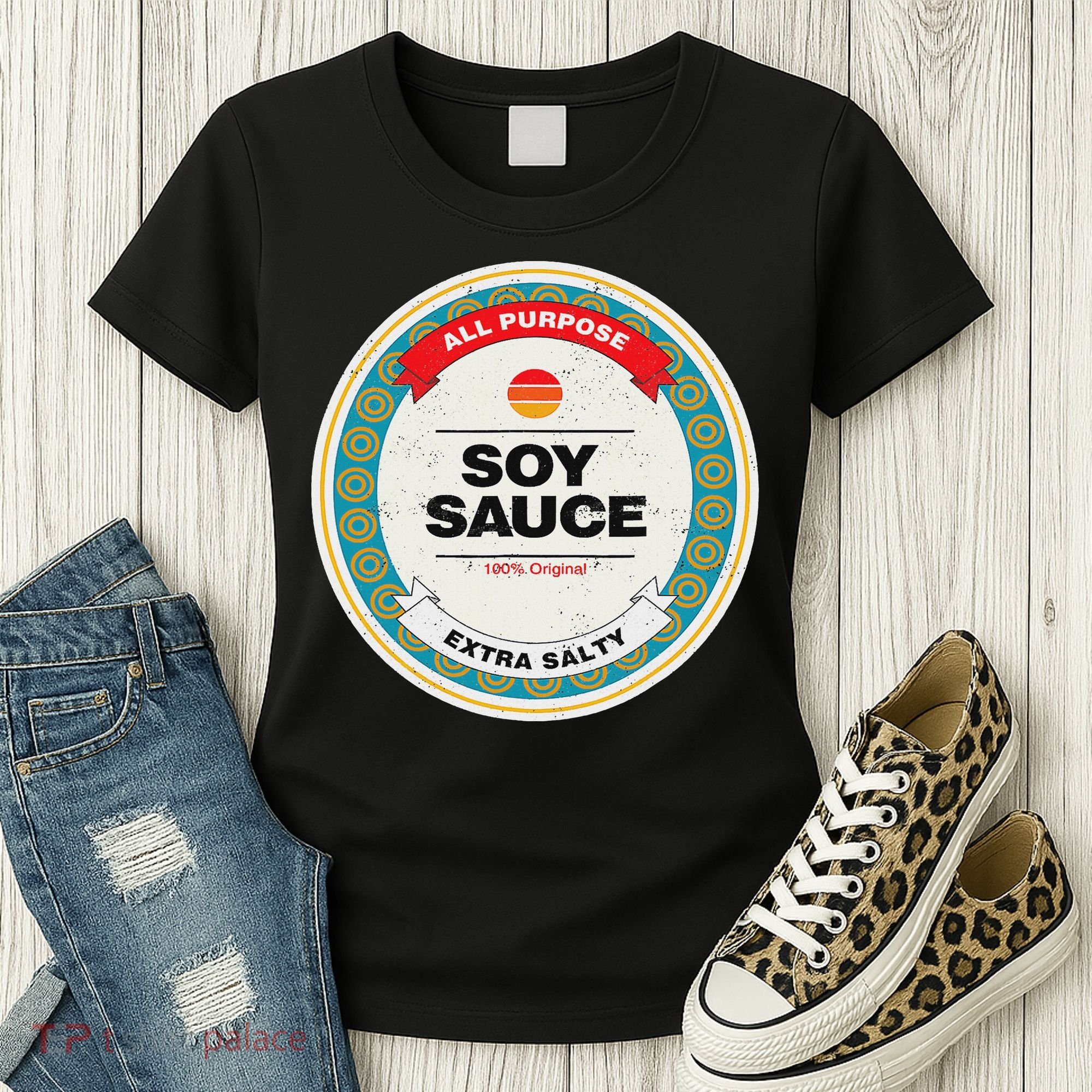 Soy Sauce Easy Halloween Costume Matching Group Couples Women's T-Shirt