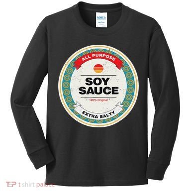 Soy Sauce Easy Halloween Costume Matching Group Couples Kids Long Sleeve Shirt