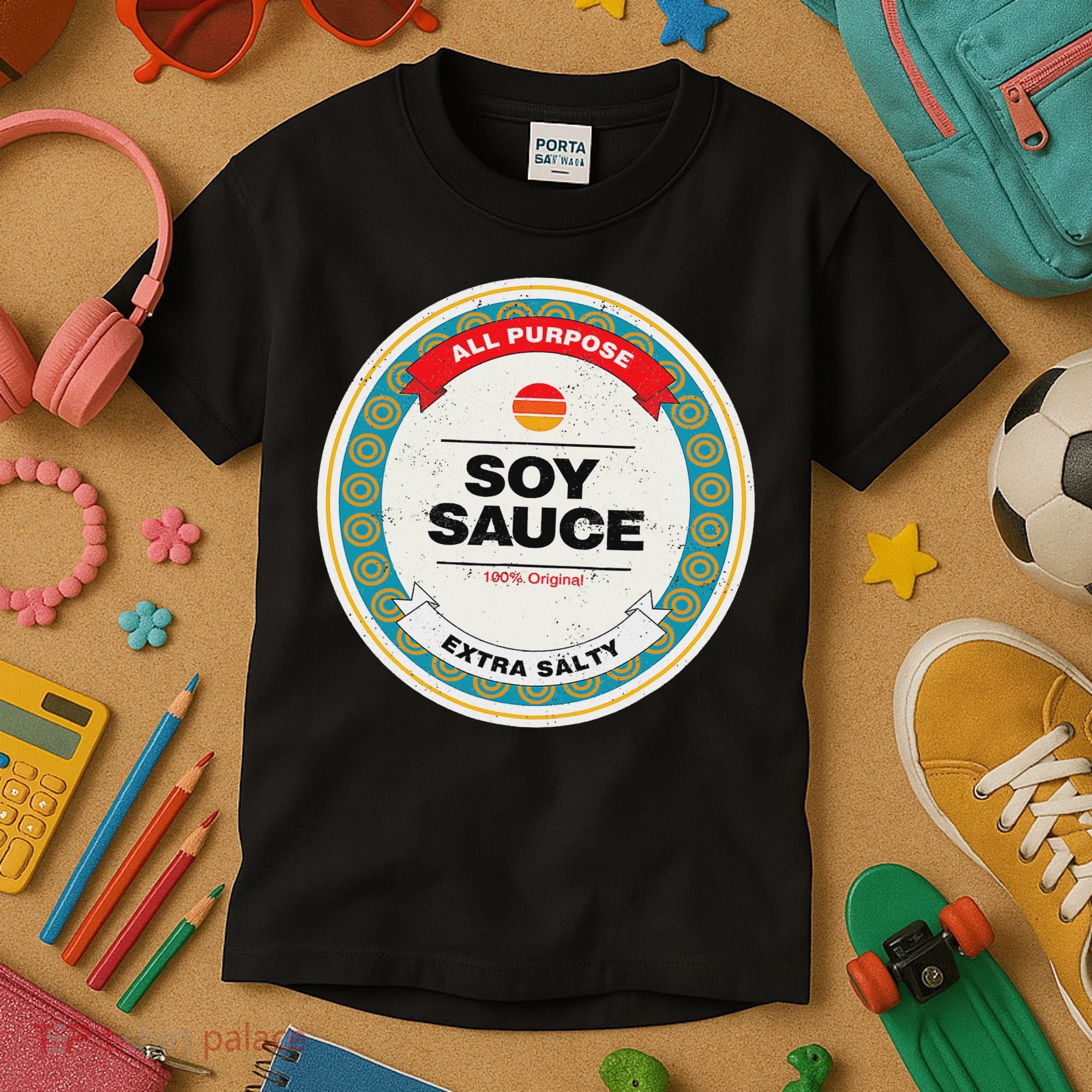 Soy Sauce Easy Halloween Costume Matching Group Couples Kids T-Shirt