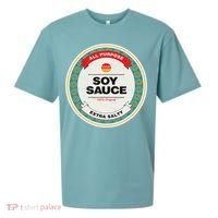 Soy Sauce Easy Halloween Costume Matching Group Couples Sueded Cloud Jersey T-Shirt thumb 0