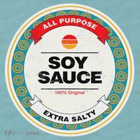 Soy Sauce Easy Halloween Costume Matching Group Couples Sueded Cloud Jersey T-Shirt thumb 2