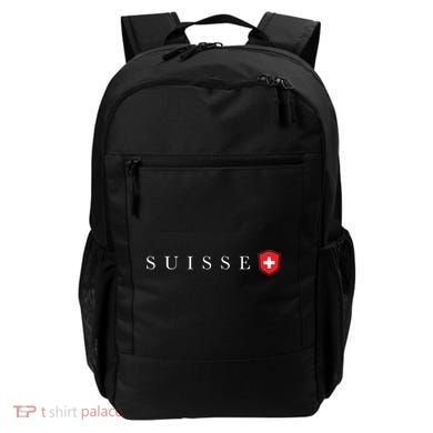 Switzerland Swiss Emblem Suisse Backpack