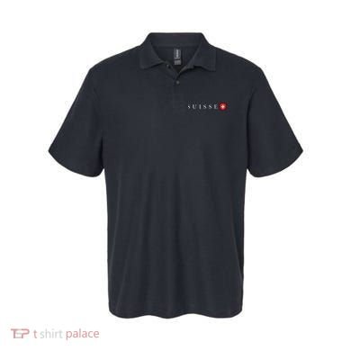 Switzerland Swiss Emblem Suisse Polo