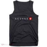 Switzerland Swiss Emblem Suisse Tank Top thumb 0