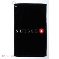 Switzerland Swiss Emblem Suisse Golf Towel thumb 0