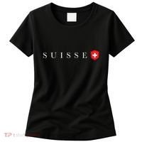 Switzerland Swiss Emblem Suisse Women's T-Shirt thumb 0
