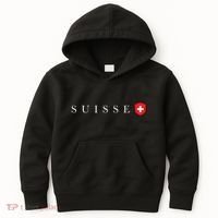 Switzerland Swiss Emblem Suisse Kids Hoodie thumb 0