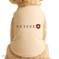 Switzerland Swiss Emblem Suisse Doggie Tank thumb 0