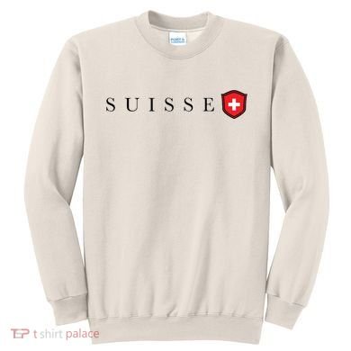 Switzerland Swiss Emblem Suisse Sweatshirt